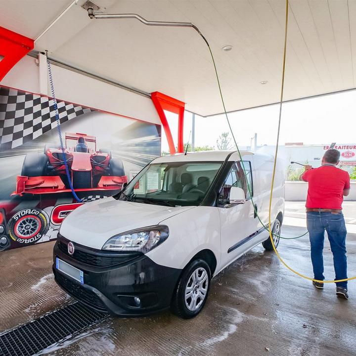 Un système de lavage haute-pression